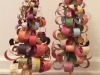 2 curly paper trees