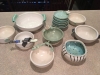 bunch of pots